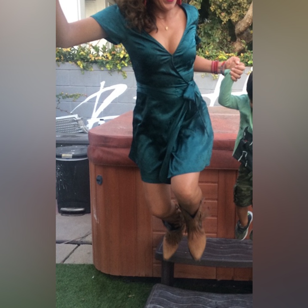 H&M Green dress
